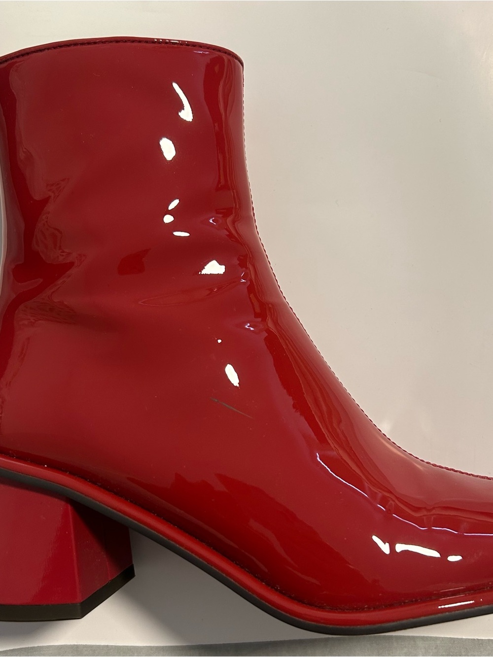 COACH womens Gigi Patent Leather Bootie - Picture 4 of 16